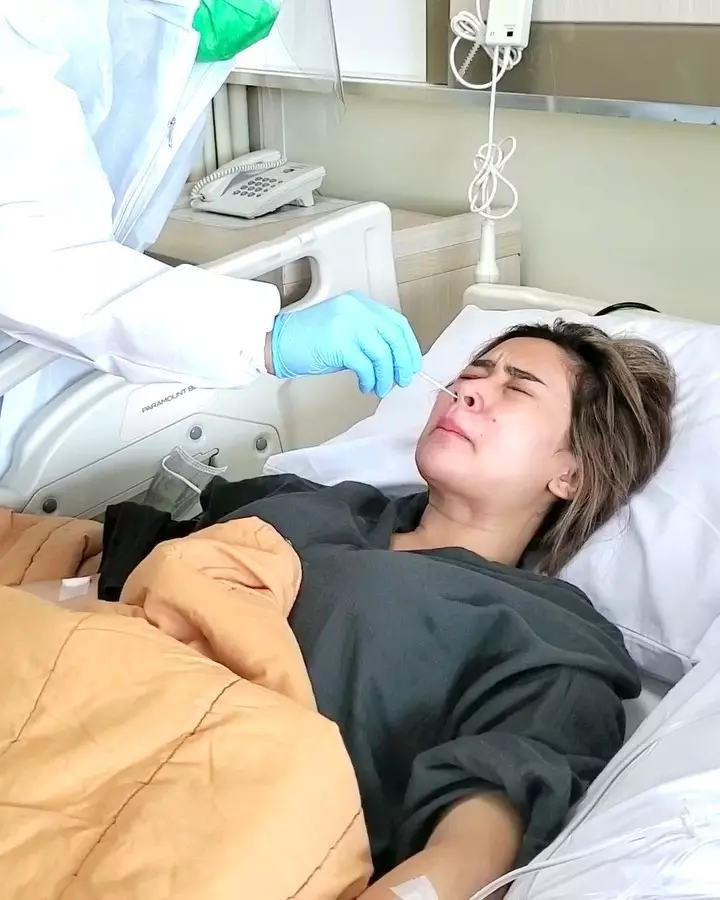 Potret perjuangan Cita Citata lawan amandel © 2020 Instagram