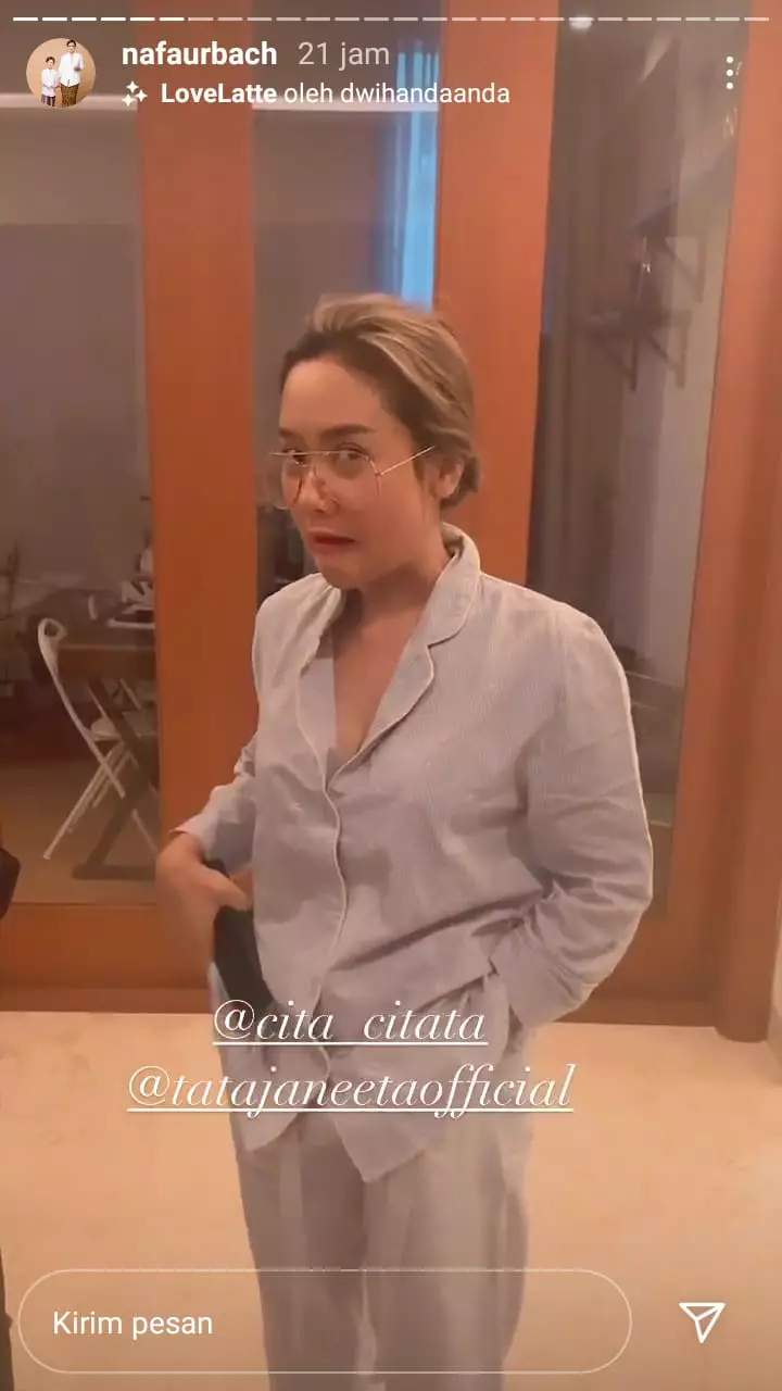 Potret perjuangan Cita Citata lawan amandel © 2020 Instagram