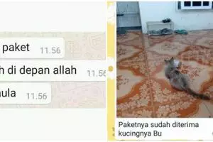 10 Chat lucu dari kurir pengirim paket ini bikin ngakak