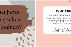 60 Teka-teki lucu untuk status FB, bikin auto mikir keras