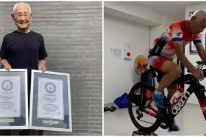 4 Fakta Hiromu Inada, peserta tertua kejuaraan triathlon Ironman