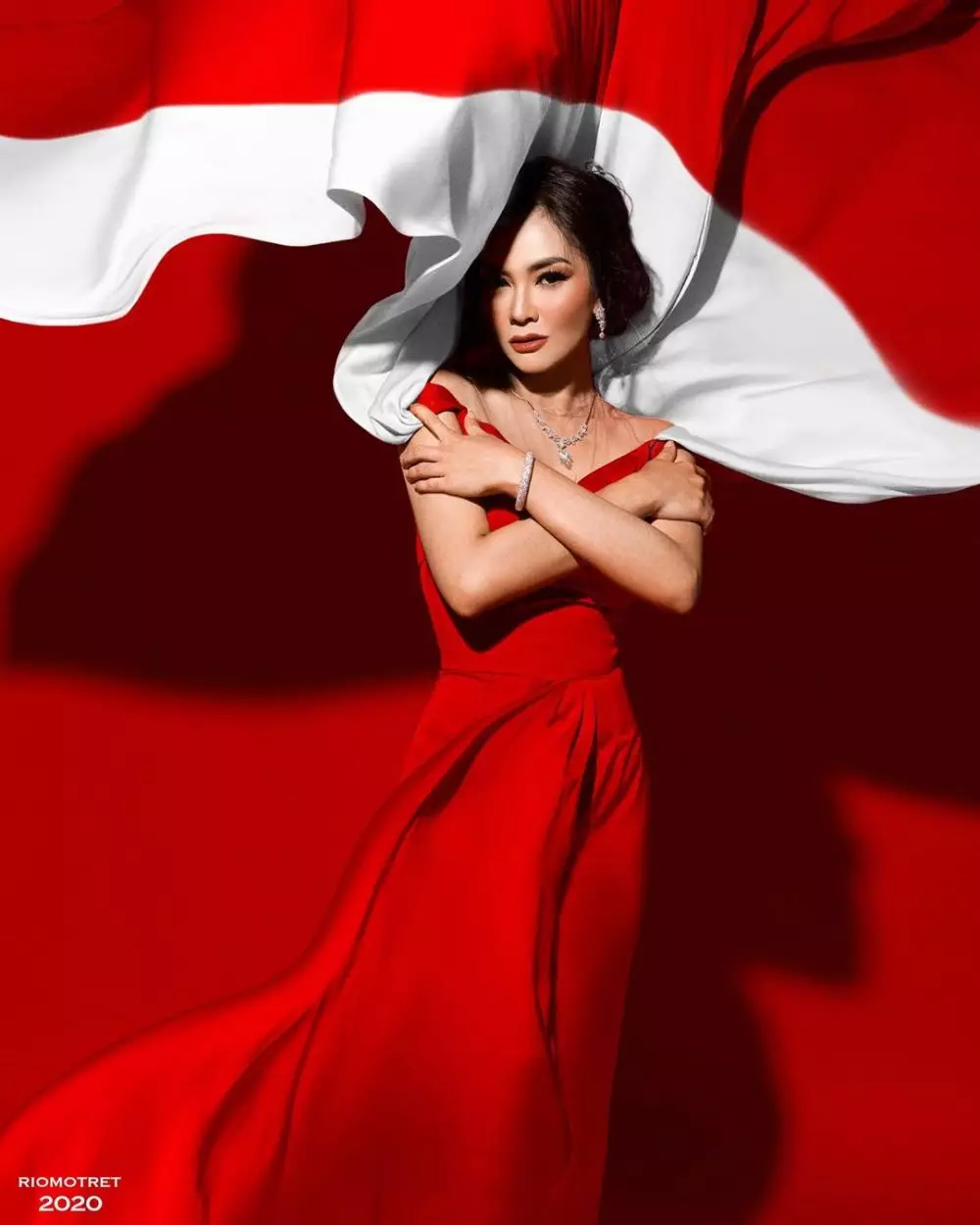 pemotretan masayu dalam berbagai tema Instagram