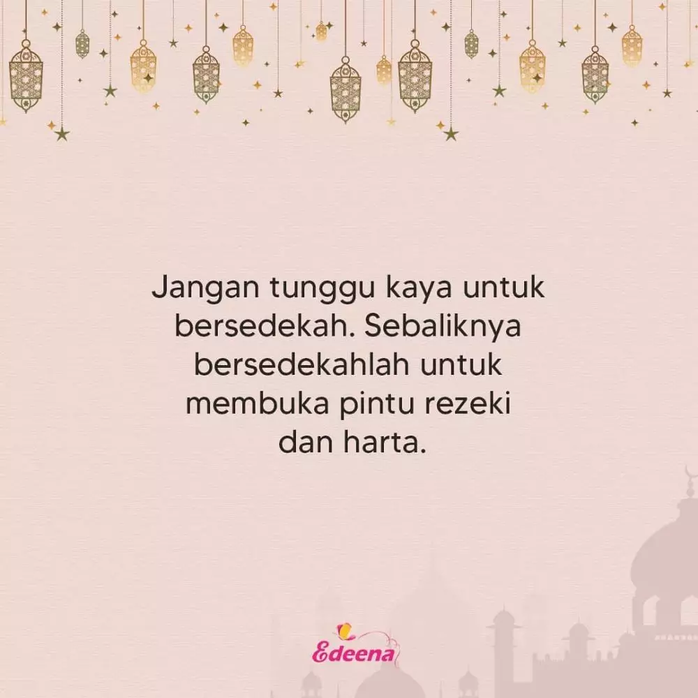 kata mutiara Islam tentang sedekah © 2021 brilio.net kata mutiara Islam tentang sedekah © 2021 brilio.net