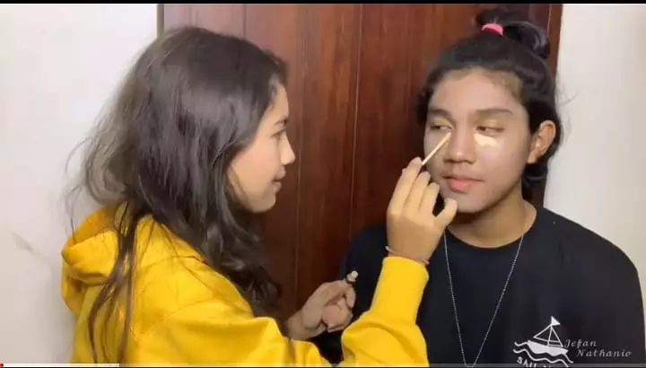 potret Jefan Nathanio & Saskia Chadwick © 2020 Instagram