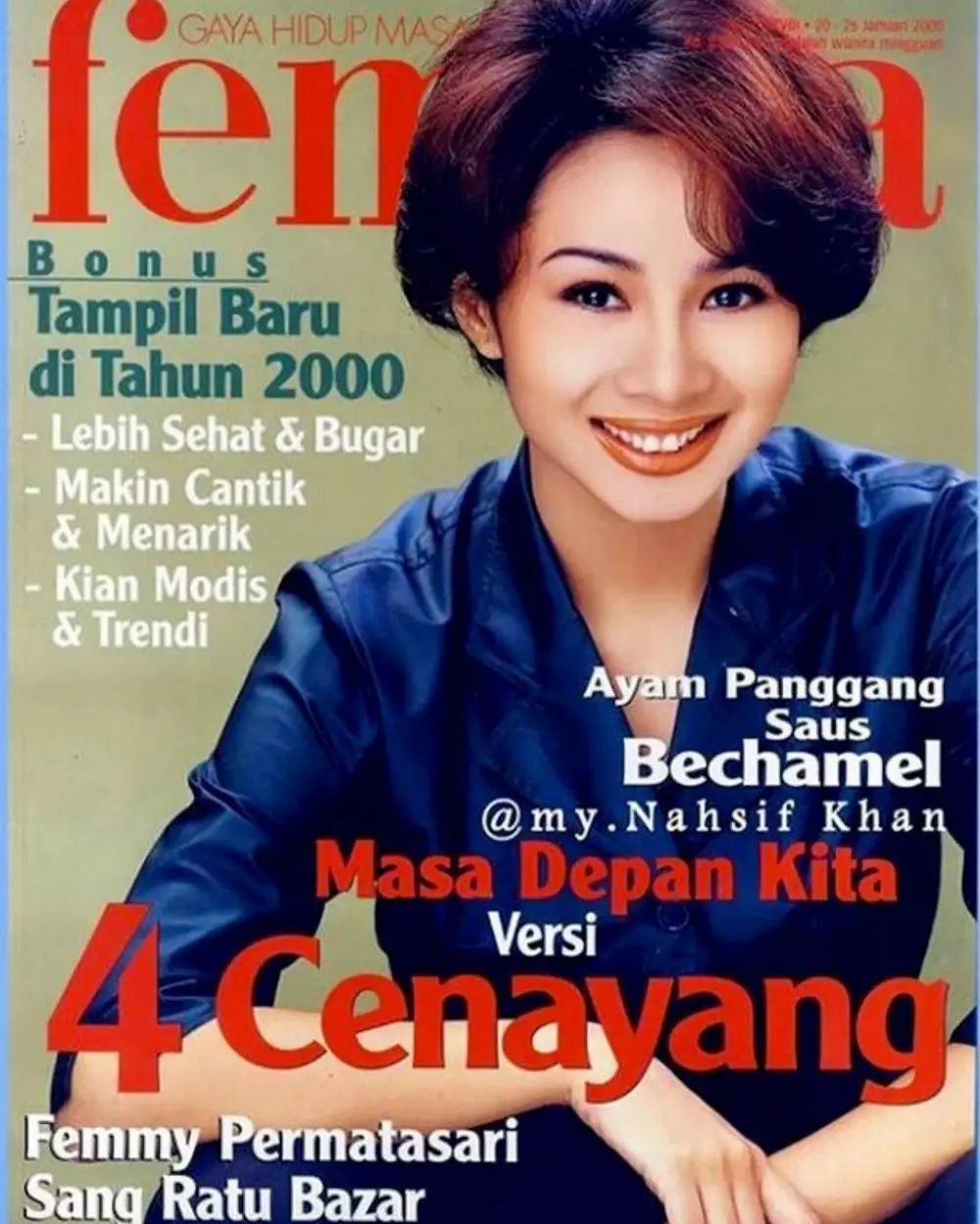 Potret lawas Femmy Permatasari berbagai sumber Potret lawas Femmy Permatasari berbagai sumber