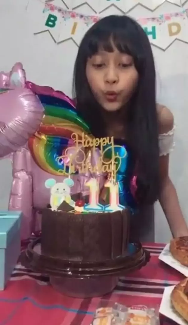 Potret Caitlyn Gwyneth Santoso member termuda JKT48 © 2020 Twitter/@G_CaitlynJKT48