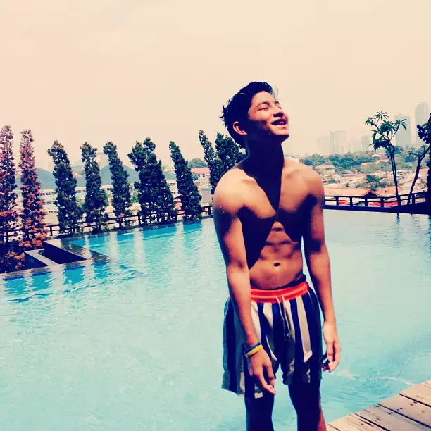 Transformasi Teuku Rassya Instagram