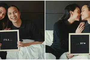 Conchita Caroline melahirkan, nama anaknya curi perhatian