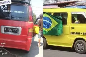 10 Jurusan angkutan umum nyeleneh banget, bikin mikir dua kali