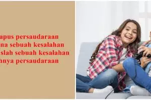 40 Kata-kata bijak tentang persaudaraan, simpel dan penuh makna