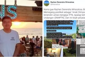 Viral curhatan juara olimpiade gagal SNMPTN, endingnya bikin haru