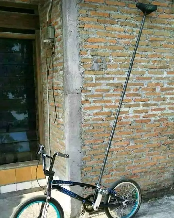 kreasi nyeleneh sepeda © 2020 instagram.com