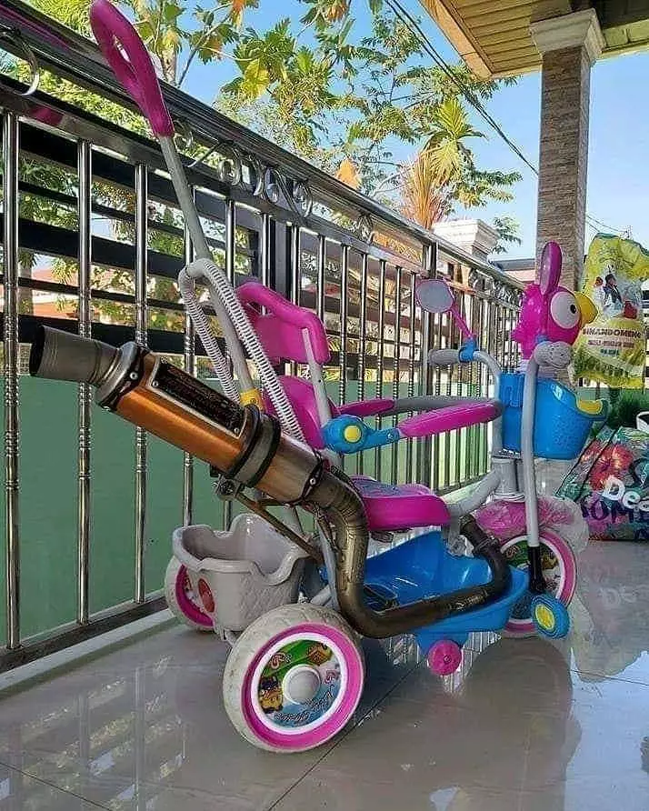 kreasi nyeleneh sepeda © 2020 instagram.com