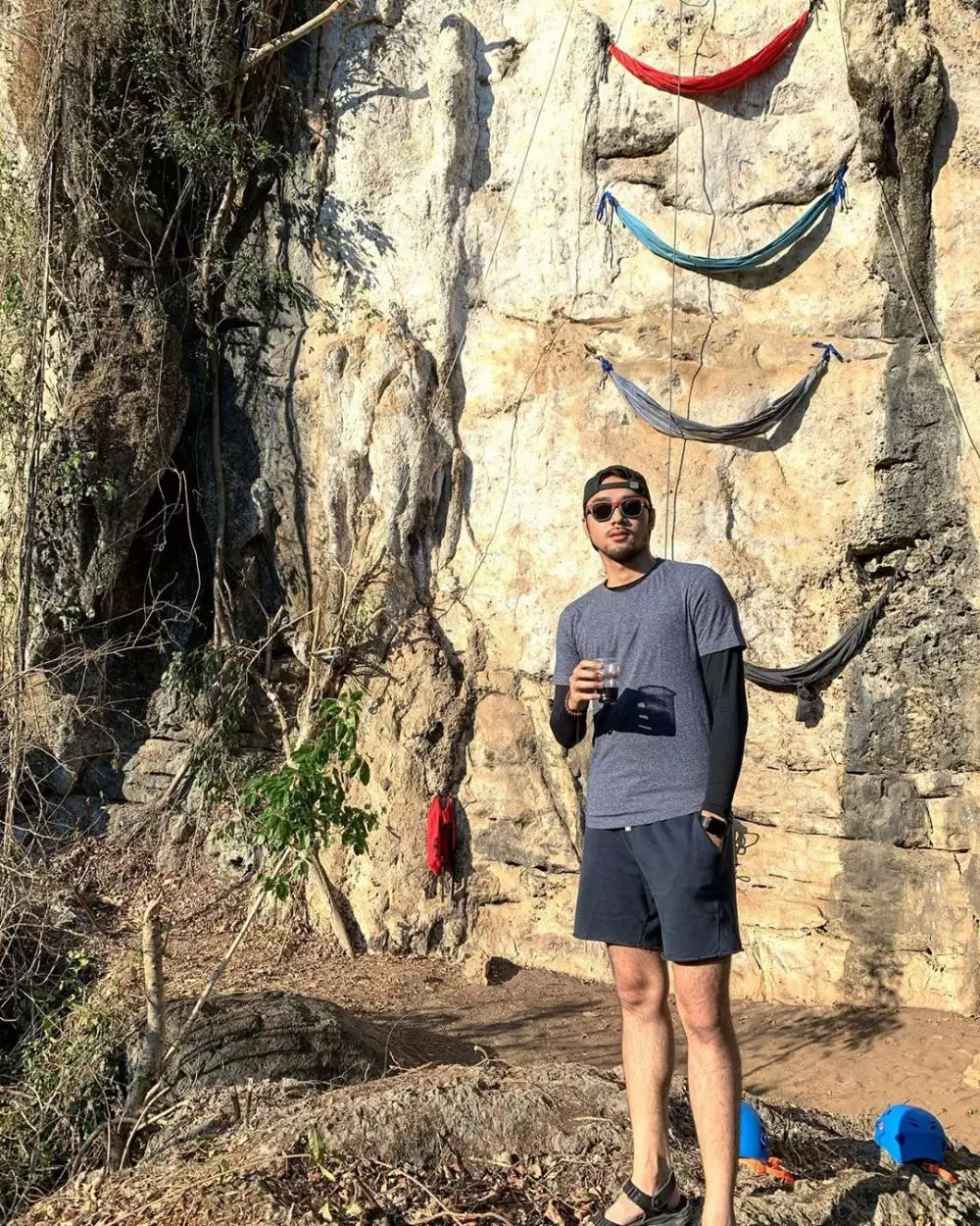 Potret terbaru Achmad Megantara tampil dengan brewok © 2020 Instagram/megantaraaa