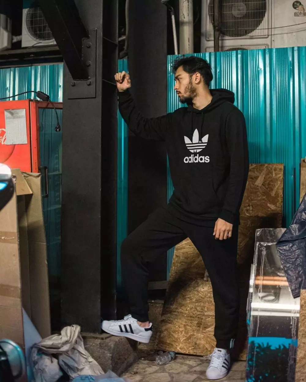 Potret terbaru Achmad Megantara tampil dengan brewok © 2020 Instagram/megantaraaa