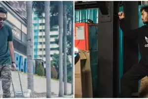 10 Potret terbaru Achmad Megantara tampil dengan brewok, manglingi