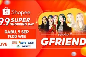 2 Hari Lagi! Saksikan GFRIEND di TV Show Shopee 9.9 Super Shopping Day