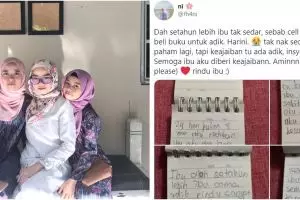 Ibu koma lebih dari setahun, ungkapan rindu sang anak ini bikin haru