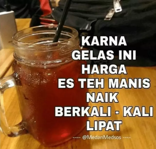 Meme minuman teh Berbagai sumber