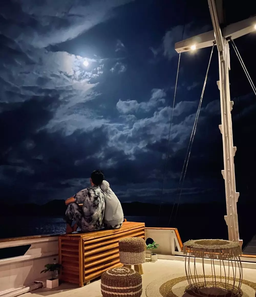 Dinda Hauw dan Rey Labuan Bajo instagram 