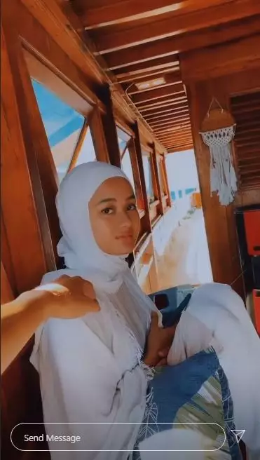 Dinda Hauw dan Rey Labuan Bajo instagram 