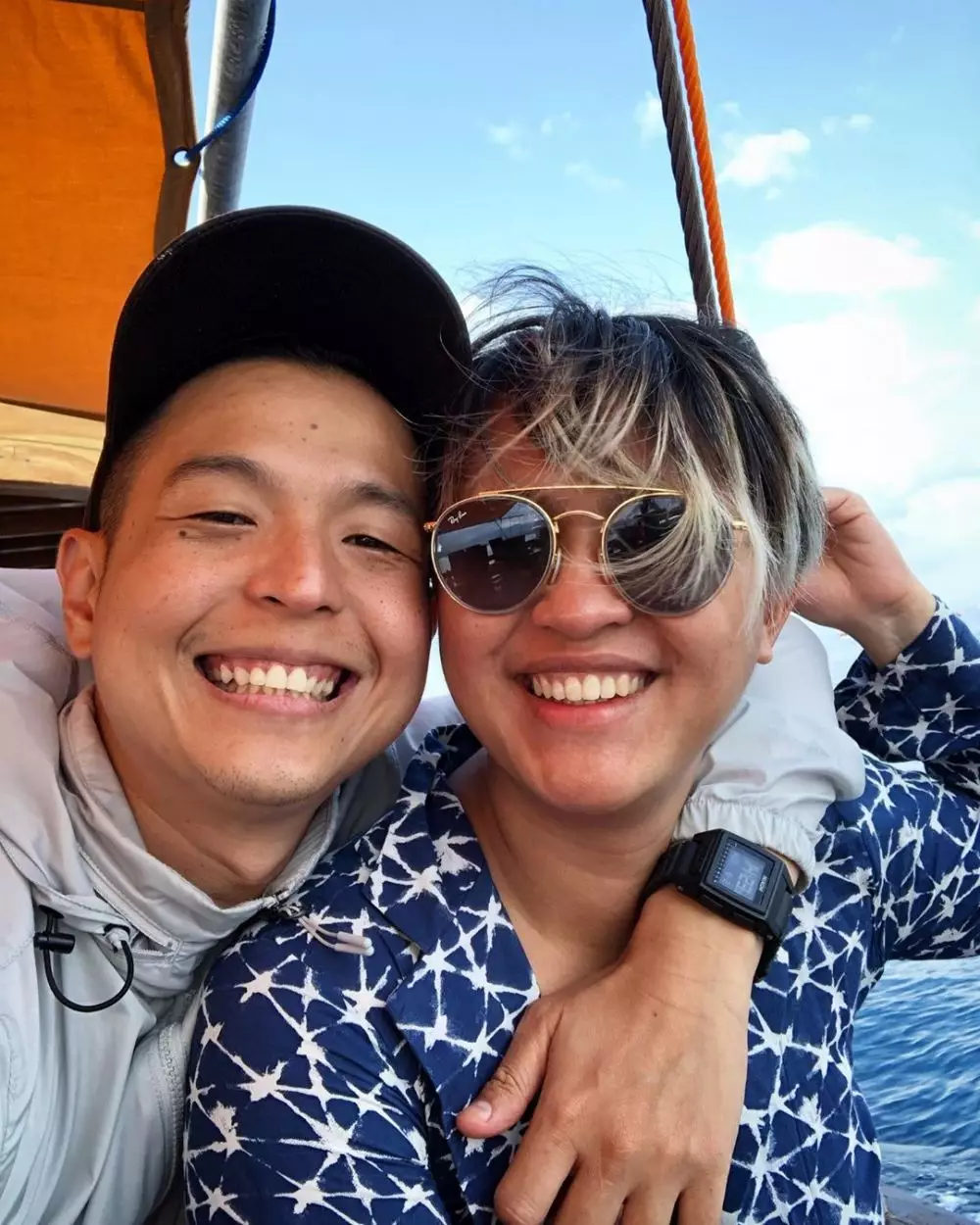 potret komika dan istri Instagram