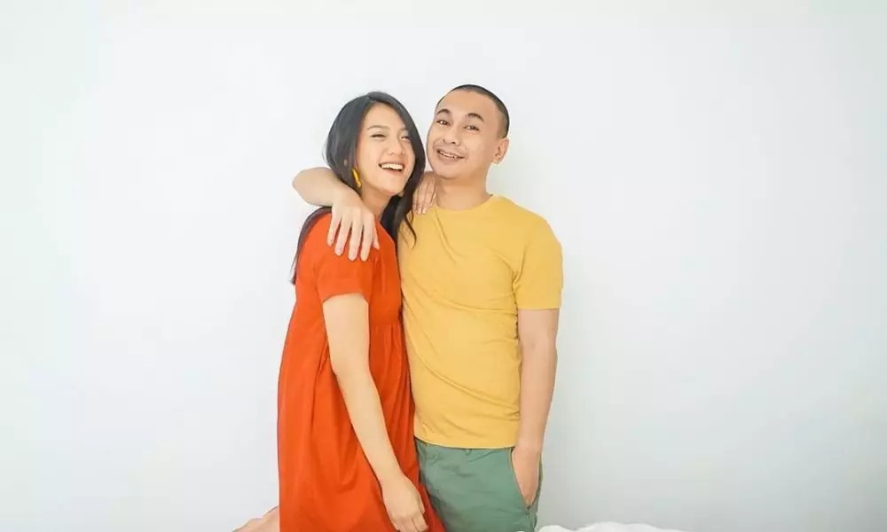 potret komika dan istri Instagram