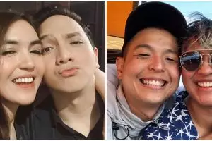 Potret romantis 10 komika dan istri, bikin baper