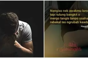 40 Kata-kata sedih bahasa Jawa dan artinya, singkat tapi menyentuh