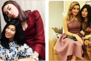 10 Momen kedekatan Natasha Ryder dengan Mama Ciccio, akrab