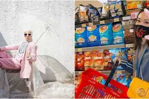 10 Ide background photoshoot ala seleb, ada yang pakai terpal