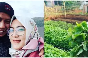12 Potret Narji jadi petani sayuran, gayanya nyentrik abis