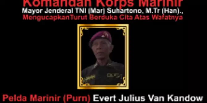 legenda marinir wafat Instagram