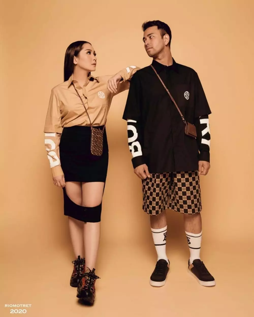 Pemotretan Raffi Gigi bak ABG  © 2020 brilio.net