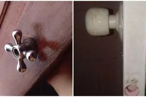 11 Potret cara netizen perbaiki pintu ini nyelenehnya kocak