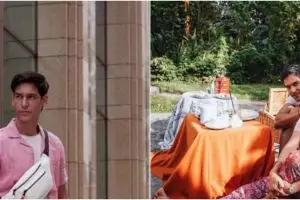 10 Momen manis liburan Richard Kyle dan mama di Bali