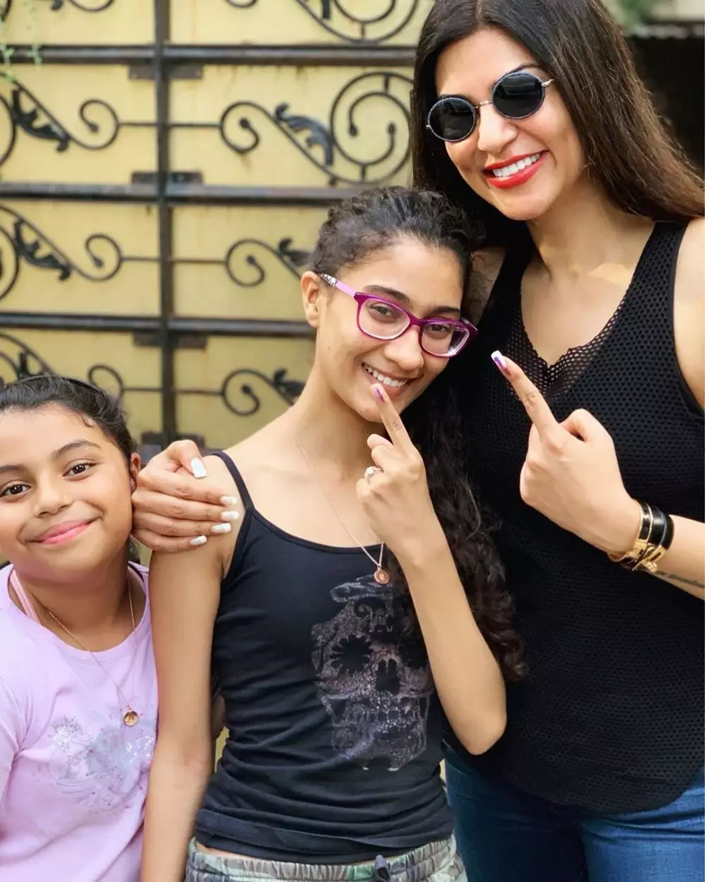 sushmita sen dan putrinya Instagram