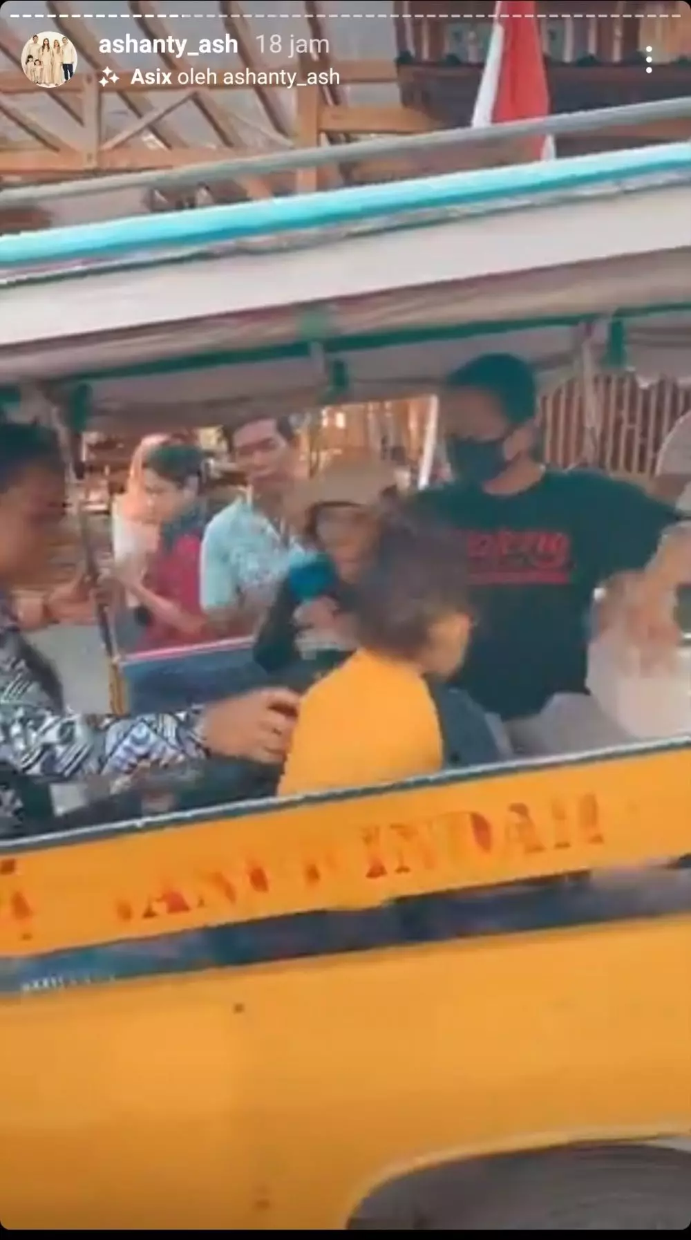 liburan Anang Gili instagram