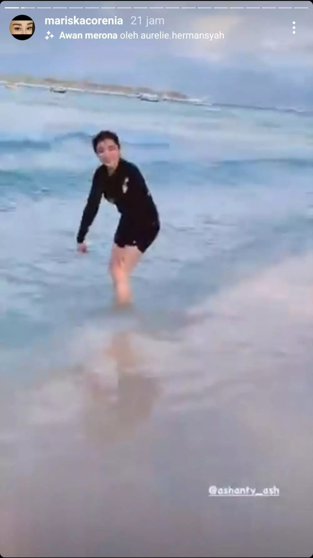 liburan Anang Gili instagram