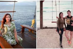 10 Potret keseruan keluarga Anang-Ashanty liburan ke Gili Trawangan