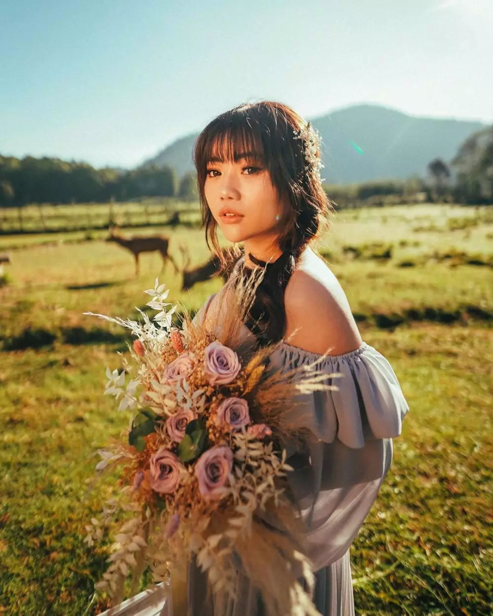 Gaya prewedding Reza Arap dan Wendy © 2020 brilio.net