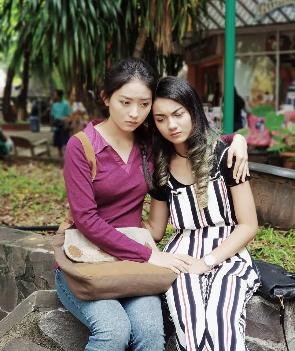 Kekompakan Ersya dan Natasha © 2020 brilio.net