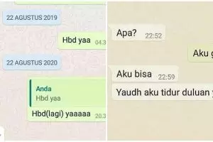 10 Chat lucu cuma dicuekin ini bikin senyum ngenes