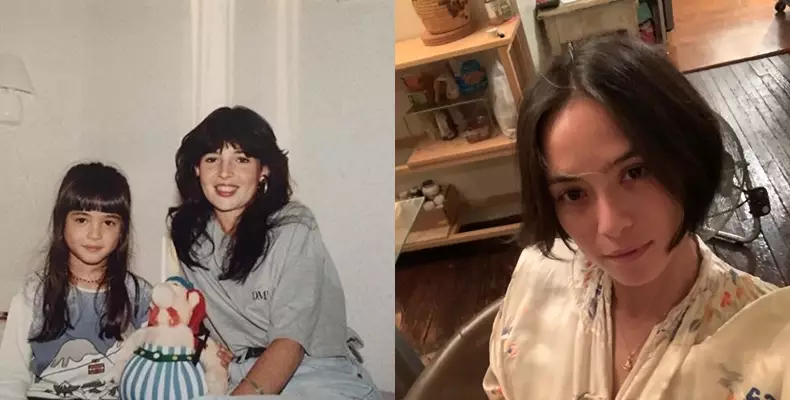 seleb Prancis kecil vs kini Instagram