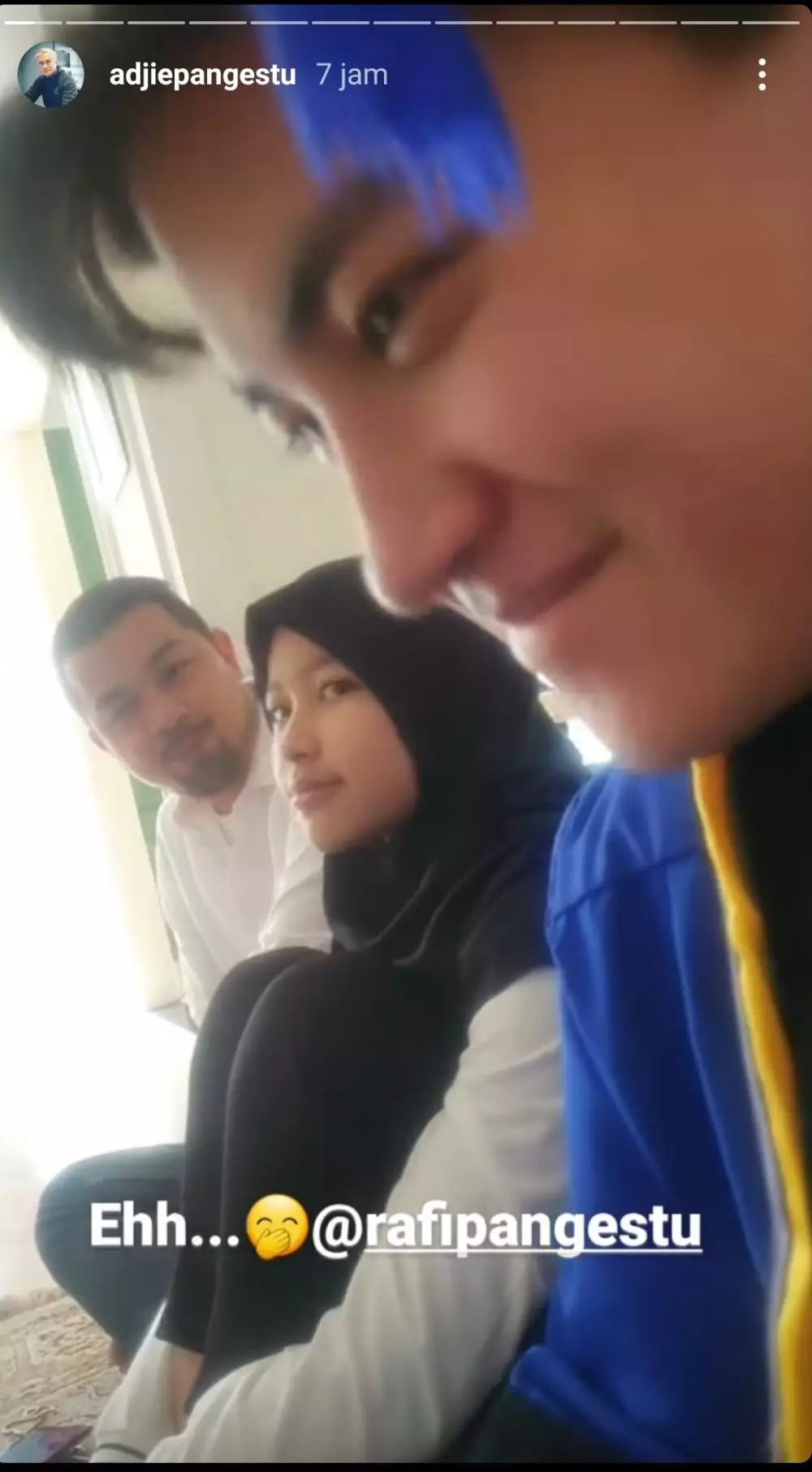 wisuda Rafi Pangestu instagram