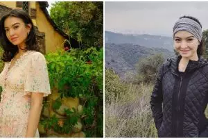 Peduli lingkungan, ini 10 momen Raline Shah pungut sampah di pantai