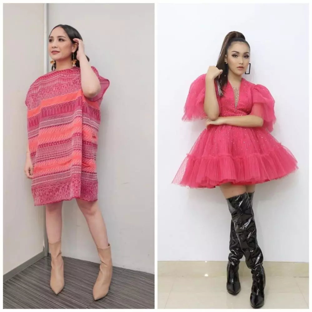 Adu gaya nagita dan ayu tingting © 2020 brilio.net Adu gaya nagita dan ayu tingting © 2020 brilio.net