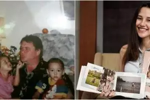 6 Potret masa kecil Dahlia Poland, parasnya bikin pangling