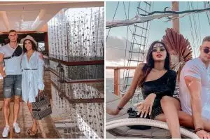 10 Potret Millendaru dan pria teman dekatnya, kompak olahraga bareng