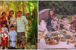 15 Potret keluarga The Hermansyah jalani pemotretan, kompak